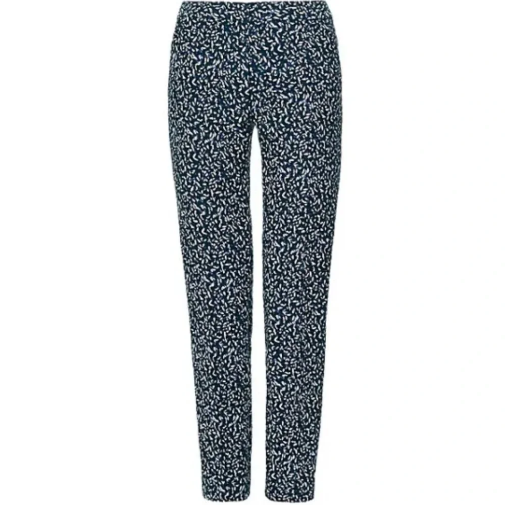 EUC - Tory Burch Confettia Wool Blend Jacquard Trouser Ankle Pants - size 6